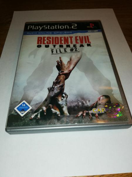 Resident Evil Outbreak File # 2 Playstation 2 komplett  mit Anleitung SLES 53319 USK ab 16 Jahren